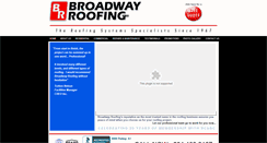 Desktop Screenshot of broadwayroof.com